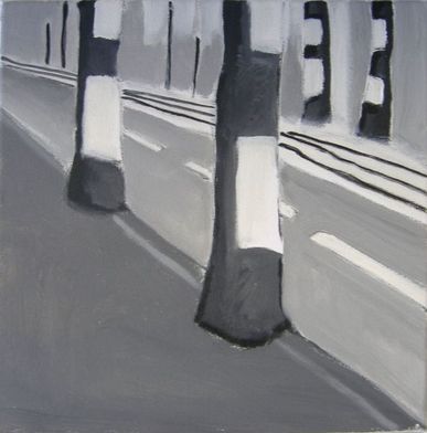 Road, Berlin, Acrylic on canvas, 2009
