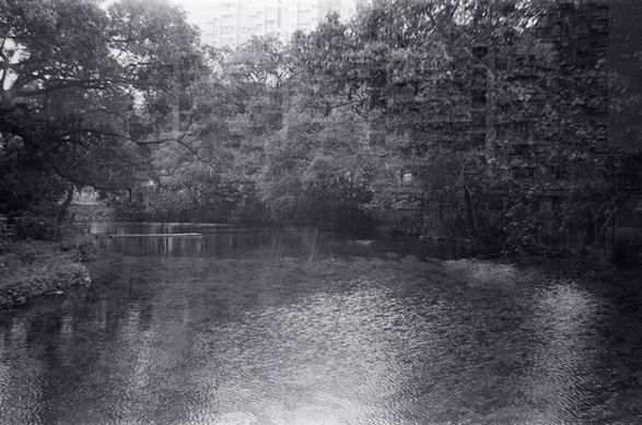 Research image, 2011. 35mm film photograph (2 photos blended digitally)
