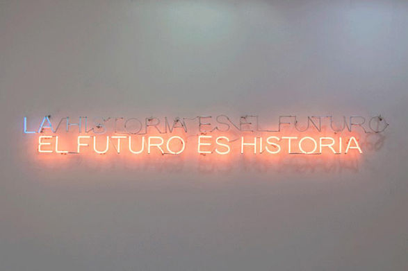 <i>The Future is History / History is the Future</i>, neon, dimensions variable, 2012