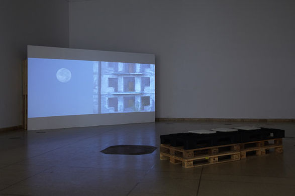 <i>Remnants of the future</i> installation view, Kunsthalle Budapest, 2010
