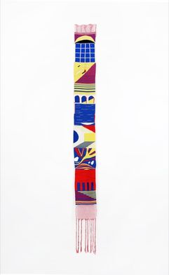 Venice, tapestry (silk, cotton, wool, tencel, linen), 30 x 200 cm, 2012