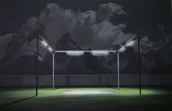 Extreme Metaphors – oil on canvas, 100 x 65cm, 2014