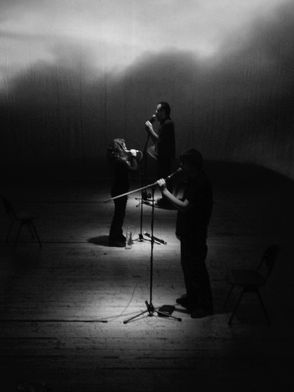 <i>The Velvet Lantern</i>, performance/video/live audio, 2009. <i>The Velvet Lantern</i>, performance/video/live audio, 2009.