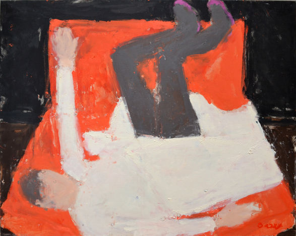 Sargy Mann: <i>Red Chair, Pink Shoes</i>