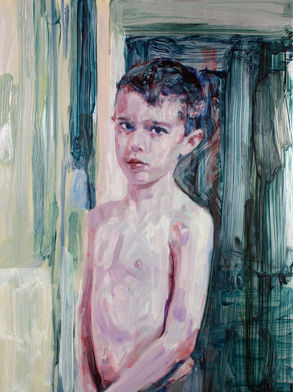 Liam O`Connor, Jack, Oil on Zinc