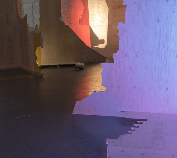 Holly Davey, `The Conversation` installation shot at g39, 2017.