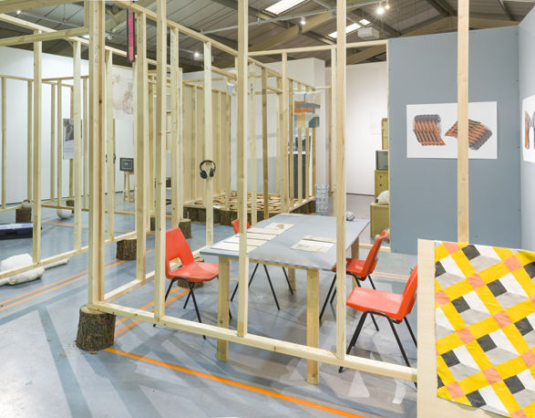 Sightseers <i>Installation View, Anna Grace Rogers, Thomas Williams, AJ Stockwell, James Cocks. Beth Elen Roberts</i> 2018