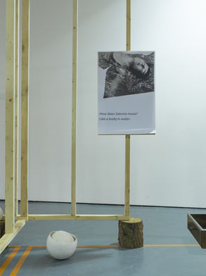 Sightseers <i>Installation View, Emily Hartless, Rhian Sullivan</i> 2018