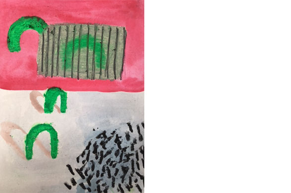 Claire Prosser, <i>Untitled work in progress</i>, 2018 Claire Prosser, <i>Untitled work in progress</i>, 2018
