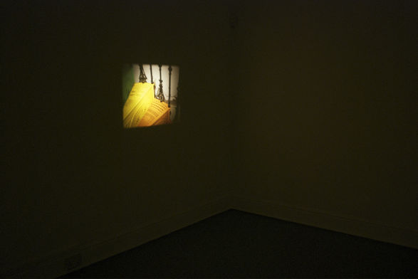 Richard Bevan, <i>Untitled</i> (installation shot), 16mm film, 2009