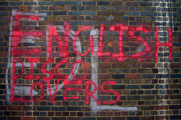 <i>English Disco Lovers (EDL)</i>, Cambridge Graffiti, 2013