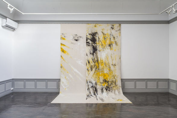 Jessica Warboys, <i>Sea Paintings</i>,  2014