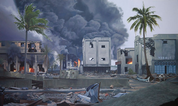 James Moore, <i> City of Hue in 1968 Recreated by Kubrick in East London in 1986</i>, 2016