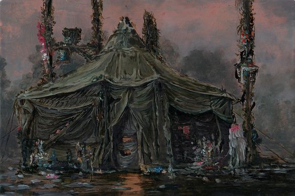Joanna Whittle, Sorrowing Cloth, 2020