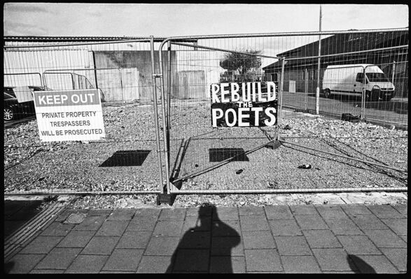 Rebuild the Poets (J Brookes), Jon Pountney, 2016 Rebuild the Poets (J Brookes), Jon Pountney, 2016