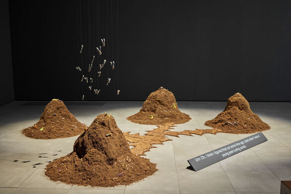 Heaven In The Ground, Liverpool Biennale 2025. Image // Deledd: Stuart Whipps