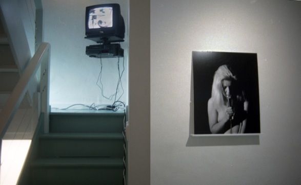 <b>Meriel Herbert</b>, <i>Channels of Communication</i> (left), and <i>Monologue</i> (right), 1998. 