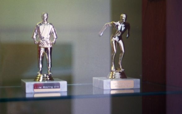 <b>Ruth Pelopida</b>, <i>Trophies</i>, 1999-2000. <b>Ruth Pelopida</b>, <i>Trophies</i>, 1999-2000.