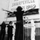 John Gingell, Performance at Trafalgar Square, 1 of 3 Anti-apartheid demonstrations organised with colleagues & students from Howard gardens, 1970