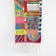 KURUKURU, tapestry, (silk, cotton, wool, tencel, linen), 36 x 60cm, Landfill Editions, 2012