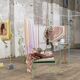 Philippa Brown A Summoning (I would shed my skin for you) 2024 (detail). Southwark Park Galleries. Ffoto: Rita Silva